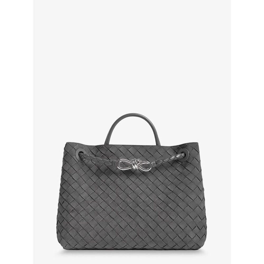 Bottega Veneta Women Andiamo Medium Suede Handbag